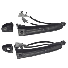 1 Paire de PoignéE de Porte Avant EntréE Sans Clé 82644-1FA5A 80640-1FA5B pour Juke F15 2010-2019 PoignéE ExtéRieure Inductive de Voiture