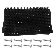 1Set Paarden En Rundvee Krabborstel Mat Met Duurzame Rubber En Metaal