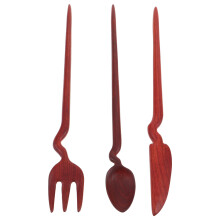 3St Haarspelden Voor Dames Donkerrood Retro Chinees Stijl