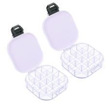 2St Plastic Waterverf Pigment Tray Kleur Mengplaat Voor Kunstenaars