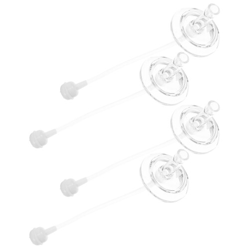 4St Herbruikbare Silicone Rietjes Met Gewicht Kinder Drinkflessen