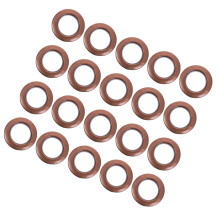 80St Gordijnringen Plastic Koffie Stijlvol Voor Woon- En Slaapkamer