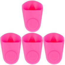 4Pièces Protection Rose En Silicone Pour Saxophone Facile À Monter