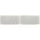 2Pièces Serviettes Ménage En Coton Beige Souple Usage 1