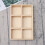 Massief Sieradendoos, Beige, Eenvoudig Design Voor Opslag 4