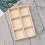 Massief Sieradendoos, Beige, Eenvoudig Design Voor Opslag 5