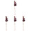 4Pièces Pompon Et Tassel Assortis 1