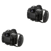 2Pièces PU Noir Pour Caméra Reflex Dslr Confortable