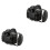 2Pièces PU Noir Pour Caméra Reflex Dslr Confortable 1