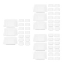 150Pièces Barquettes De Pesée Plastiques Blanches Pour Laboratoire
