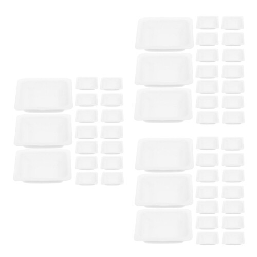 150Pièces Barquettes De Pesée Plastiques Blanches Pour Laboratoire