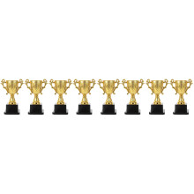 8Pièces Trophées Enfants Dorés En Pour Récompenses