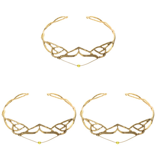 3Pièces Couronne Accessoires Mariage Femme