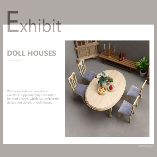 1 Set Miniature Huis Model Meubels 2