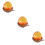 3Pièces Gamelle Oiseaux Couleur Variée Usage Cage Extérieur 1