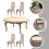 1 Set Miniature Huis Model Meubels 4