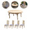 1 Set Miniature Huis Model Meubels 5