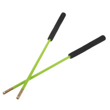 2Pièces Bâtons Diabolo Traditionnels Chinois Vert Grip En Mousse