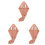 3Pièces Bonnet Rapide Séchage Doux Rouge Pastèque Unisexe 1