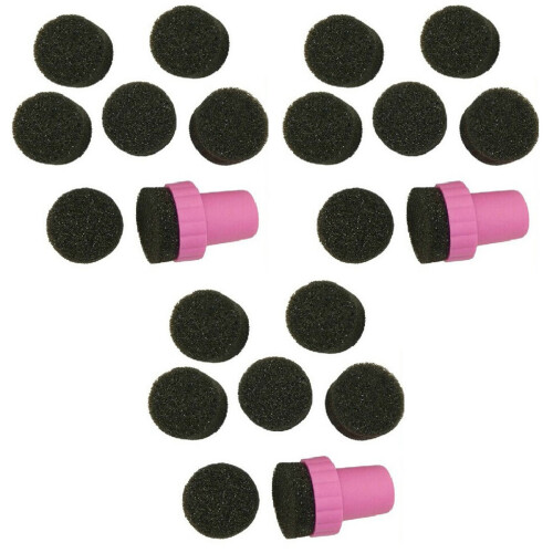30Pièces Tampons Éponge Durable Pour Style Naturel Ongles