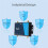 EU-Version 4G Wireless Router 4G Breitband Wireless Router mit SIM-Kartensteckplatz Firewall-Schutz EU-Stecker 10