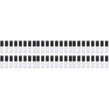 90Pièces Bouteilles Gloss Plastique Usage Voyage