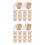100St Wegwerp Bento Dozen Van Papier Bruin En Licht 1