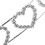 2 Stuks Haaraccessoires Bruid 14,00x11,20x1,40 Cm 4