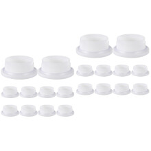 20St Witte Olievat Sluitkappen Plastic, Geschikt Voor 200L Drums