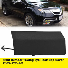 Car Front Bumper Towing Hook Cap Cover 71103-STX-A01 for MDX 2010-2013 Tow Eye Hook Cover Trim 71103STXA01