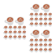 60St Miniatuur Koffiekopjes Wit Voor Poppenhuis En Mini Scènes