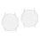 2Pièces Boîtier Montre Protection Silicone Transparent Résistant 1