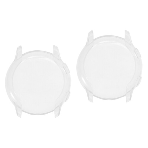 2Pièces Boîtier Montre Protection Silicone Transparent Résistant