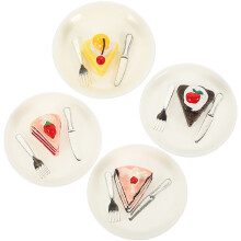 20Pièces Miniatures Gâteaux Résine Colorés Ornement Maison