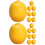 16Pièces Mini Citrons Simulation Résine Décor Etagère 1