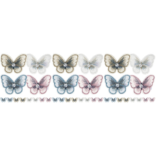 36Pièces Épingles Vintage Assortis Chic