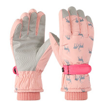 3Paren Paar Lichtgewicht Roze Winterhandschoenen Dames Ski Fietsen