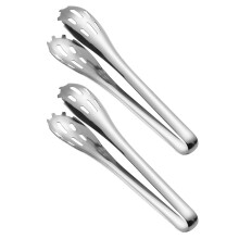 4Pièces Pince De Service En Acier Inoxydable Pour Steak Barbecue