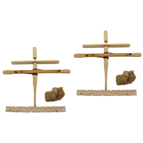 2Ensembles Outils Allumage Bois Naturel Pour Camping