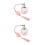 2Pièces Flacons Sub Rose Pour 1