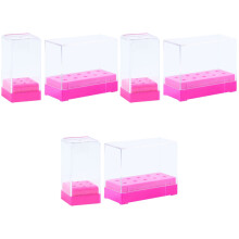 6Pièces Organisateur Rose Pour Ongles Usage Professionnel
