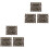 6Pièces Serrure Bois Rétro Zinc Bronze Usage 1