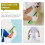 Plastic Behangkwast Met Comfortabele Handgreep Kleurmix 5