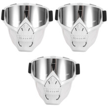 3Pièces Lunettes De Blanches Design Moderne Résistantes Vent