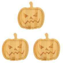 3Pièces Plateau Bois Beige Résistant, Pour Cuisine