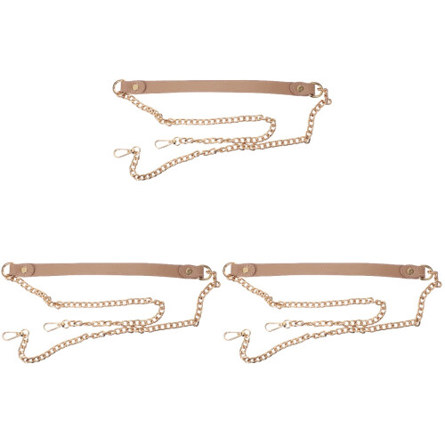 3Pièces Décorative Kaki Pour Sac Portable Style