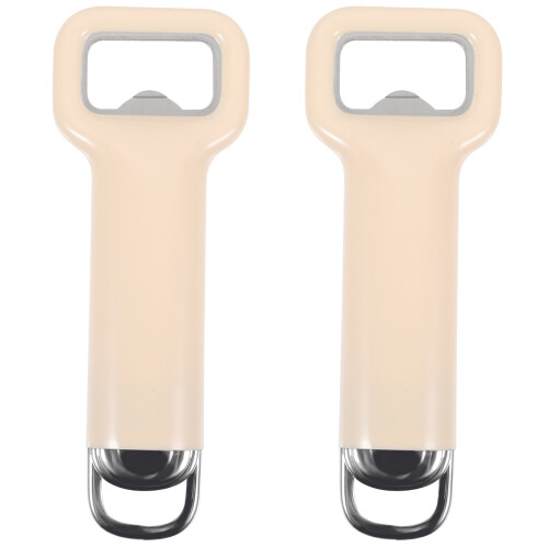 2Pièces Décapsuleur Manuel Beige , Idéal Bar Pique-