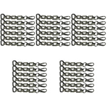 30Pièces Chaînes Extension Noir Pour Sac Épaule Décoration Pratique