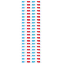 300Pièces Lunettes Papier 3D Anaglyph Rouge Pour Films