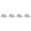 4Pièces Support Oar Clips Professionnels Anti-Usure Kayak 1